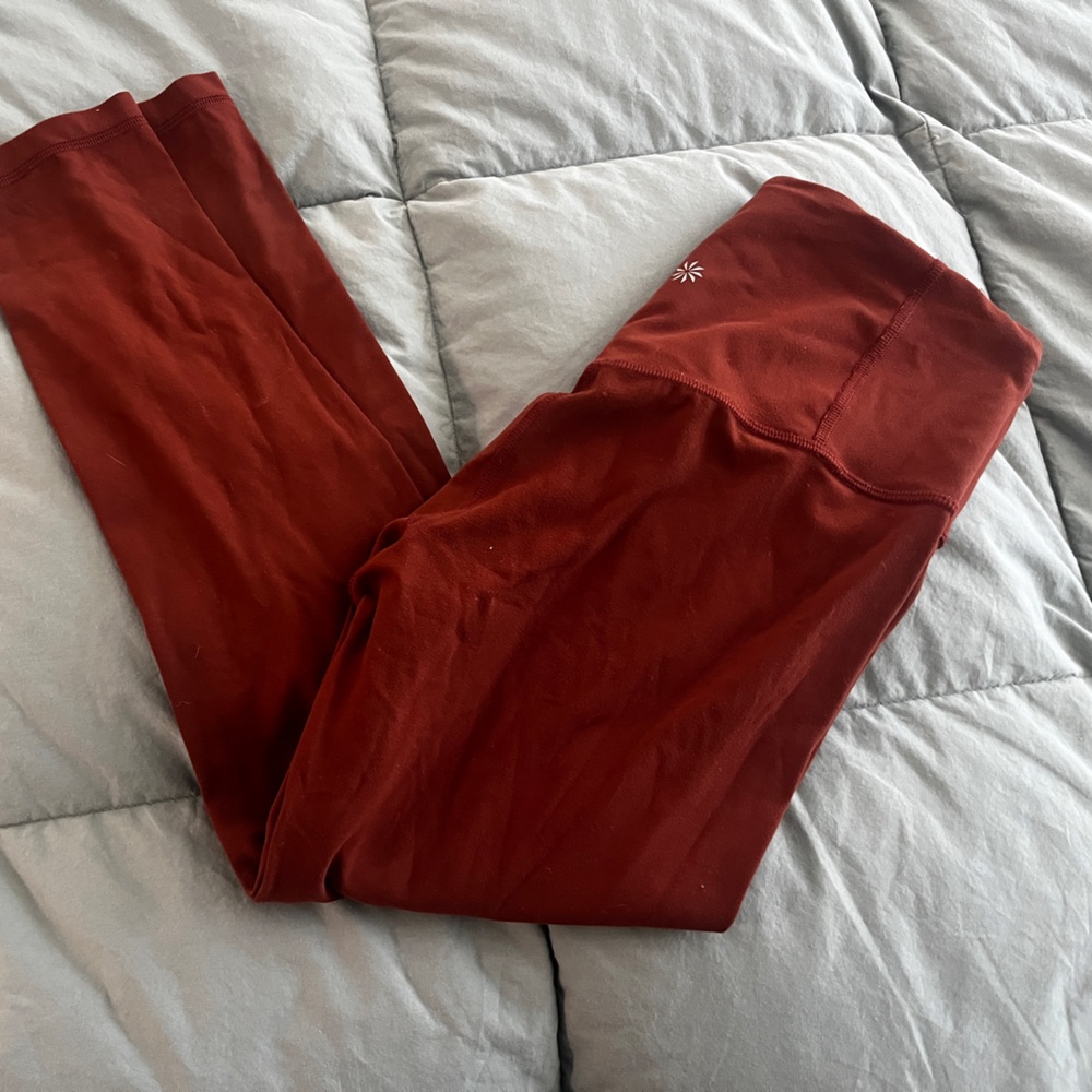 Athleta Chocolate Brown High Rise Leggings